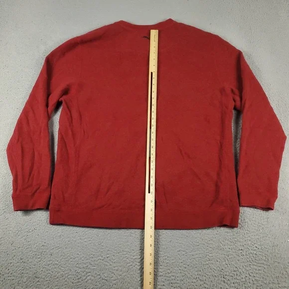 Tommy Bahama Sweater Mens Large Red Casual Pullover Sweatshirt - Picture 5 of 8
